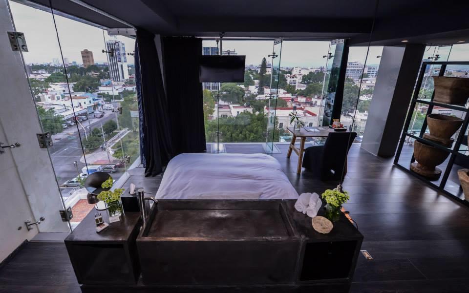 Demetria Hotel Гуадалахара Екстериор снимка